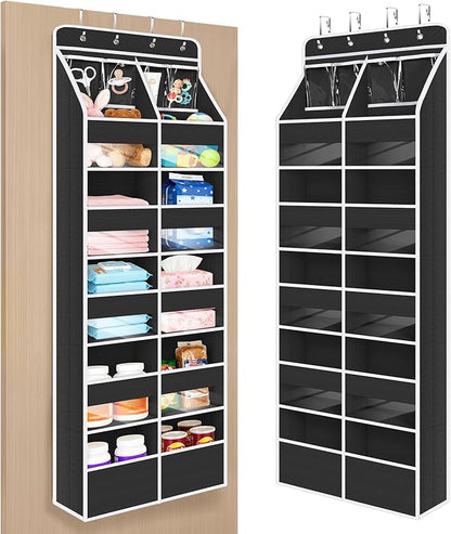 Univivi 6-Shelf Over Door Hanging Organizer Fabric Door Storage