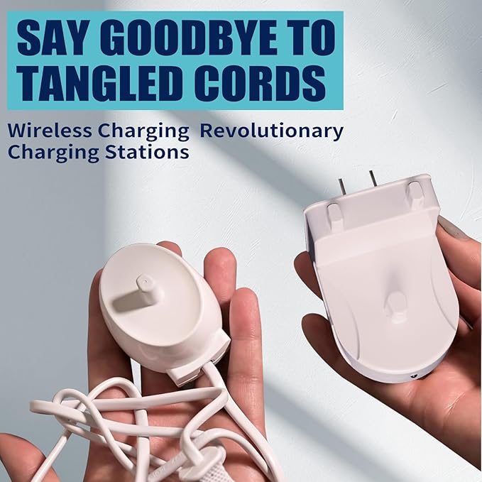 Wireless Electric Toothbrush Wall Charger Compatible