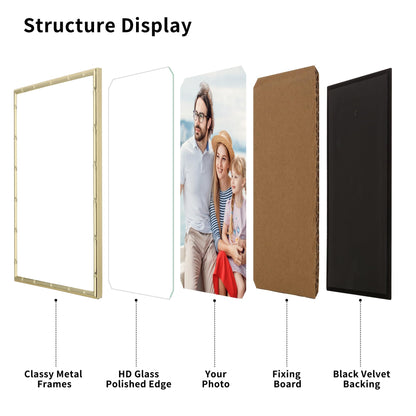 YiPinYin Gold 8.5x11'' Bamboo Detail Designs Metal Certificate Frame 2pack,8.5x11'' Document Frames,Elegant Gold Plated Certificate Frames With Soft Touch Velvet & Backing for Desktop and Wall Décor