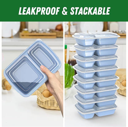 50 Pack 28 oz Meal Prep Containers Reusable