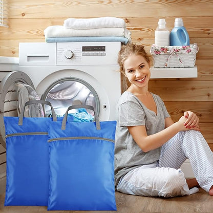 2 Pcs Travel Laundry Bags Waterproof