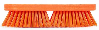 SPARTA Plastic Floor Scrub Brush, Brush Head Only, Deck Brush