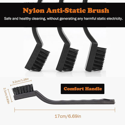 10PCS Anti Static ESD Cleaning Brush Kit, Keyboard PCB Motherboards Circuit