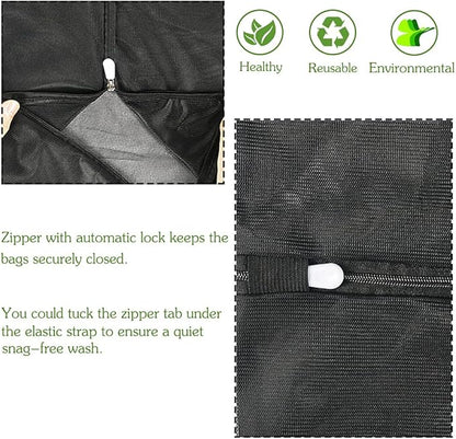 2Pcs Extra Large Mesh Laundry Bags
