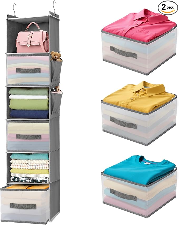 6-Tier Hanging Closet Organizer