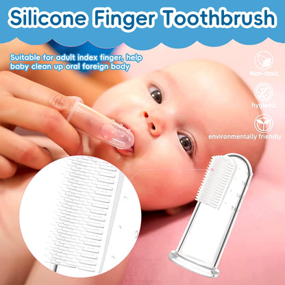 Baby Healthcare and Grooming Kit, 21pcs Baby Electric Nail Trimmer Set Newborn Nursery Health Care Set for Newborn Infant Toddlers Baby Boys Girls Kids Haircut Tools (21 Kits Grey White)