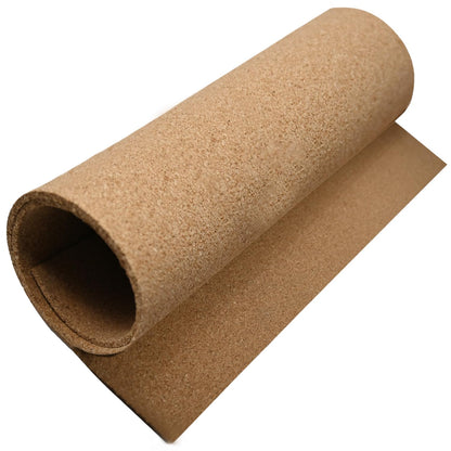15.8"x19.7"(40x50cm) Cork Board Roll, 1/8" (3mm) Thick Cork Boards for Walls, Ideal for Office, Home, School
