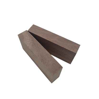 2PCS Unfinished Walnut Wood Blocks for DIY Crafting,Scroll Saw, Woodworking, Wood Carving,Burning,Laser Cutting,Engraving, CNC Cutting, Painting, Fretwork (3.93 x 1.96 x 0.78)