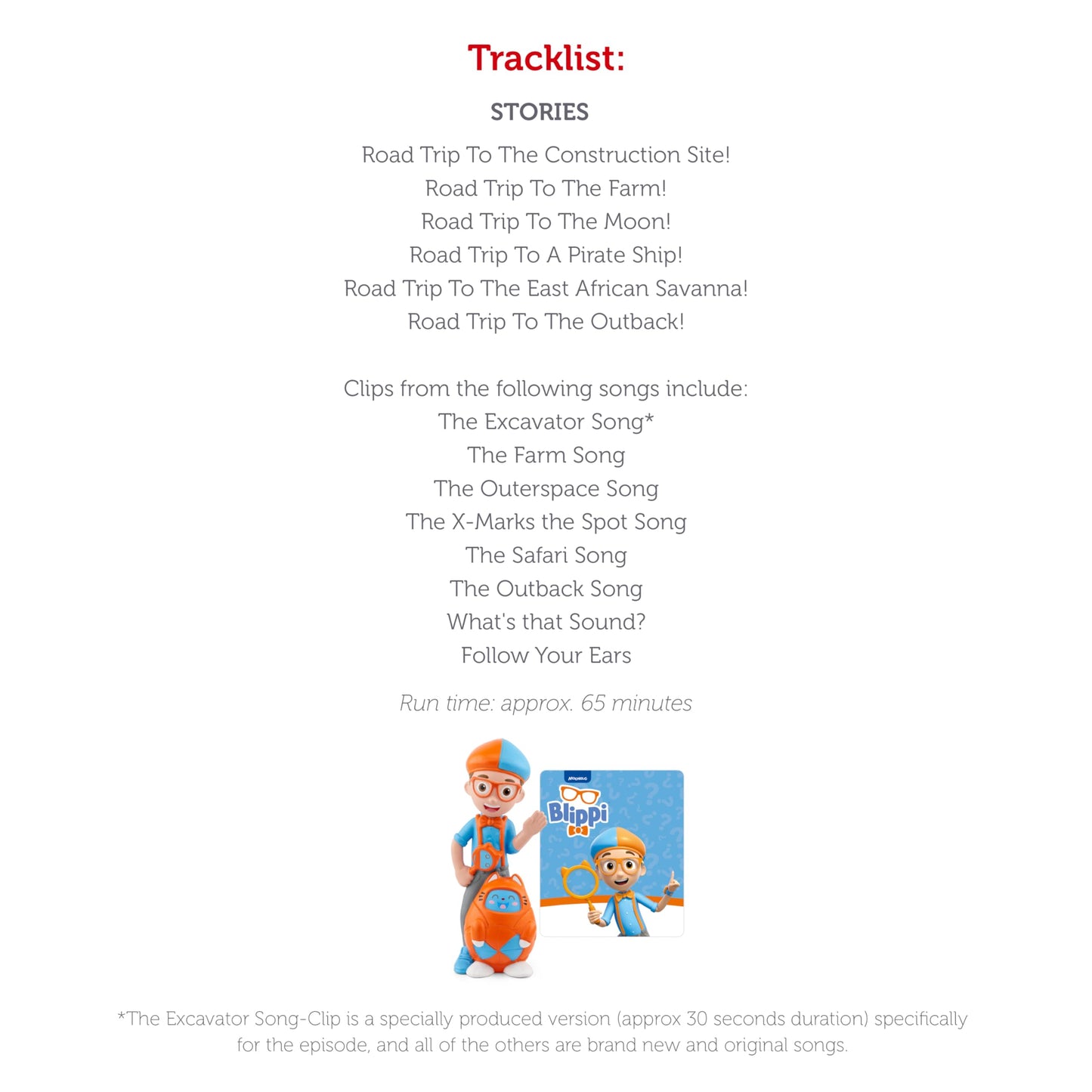 Tonies Blippi Audio Toy Figurine from Moonbug