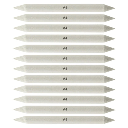 Creative Mark Blending Stumps - Solid Double-Ended Blending Stumps for Blending Charcoal, Pencils, Pastels, and More! - [Size # 4-12 Count]