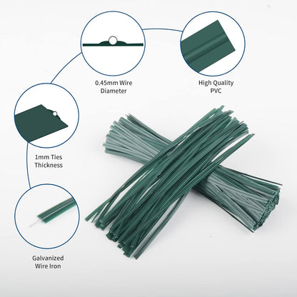 Moromyse 60 Pack Bamboo Stakes for Plant 5 Feet (58inch) with Twist Ties Bamboo Sticks Plant Support Garden Stakes Poles for Tomatoes Cucumber Grapes Pole Beans Trees Potted Dahlia Flowers
