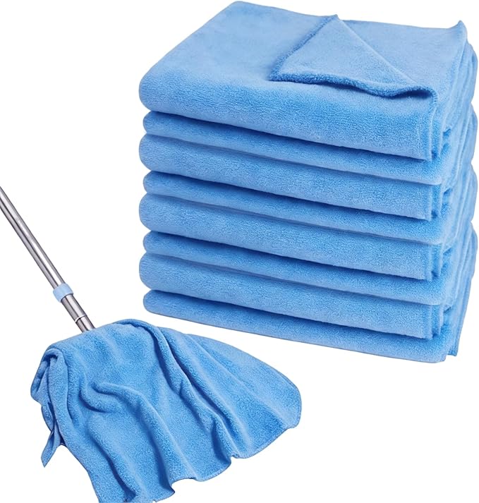 4 Pcs Extra Large Microfiber Cleaning Cloth 30 x 20 Inch Reusable Thick
