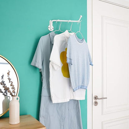 Mkono Wall Mounted Clothes Hanger