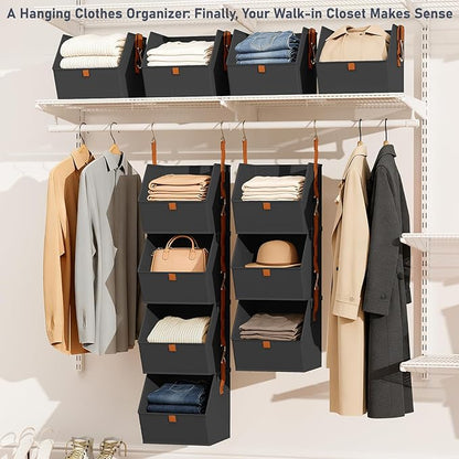 DIMJ Hanging Closet Organizer