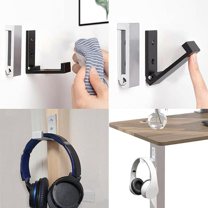 OHIYO 6Pcs Foldable Hooks for Hanging Coat & Bags & Hat & Key Wall Mounted