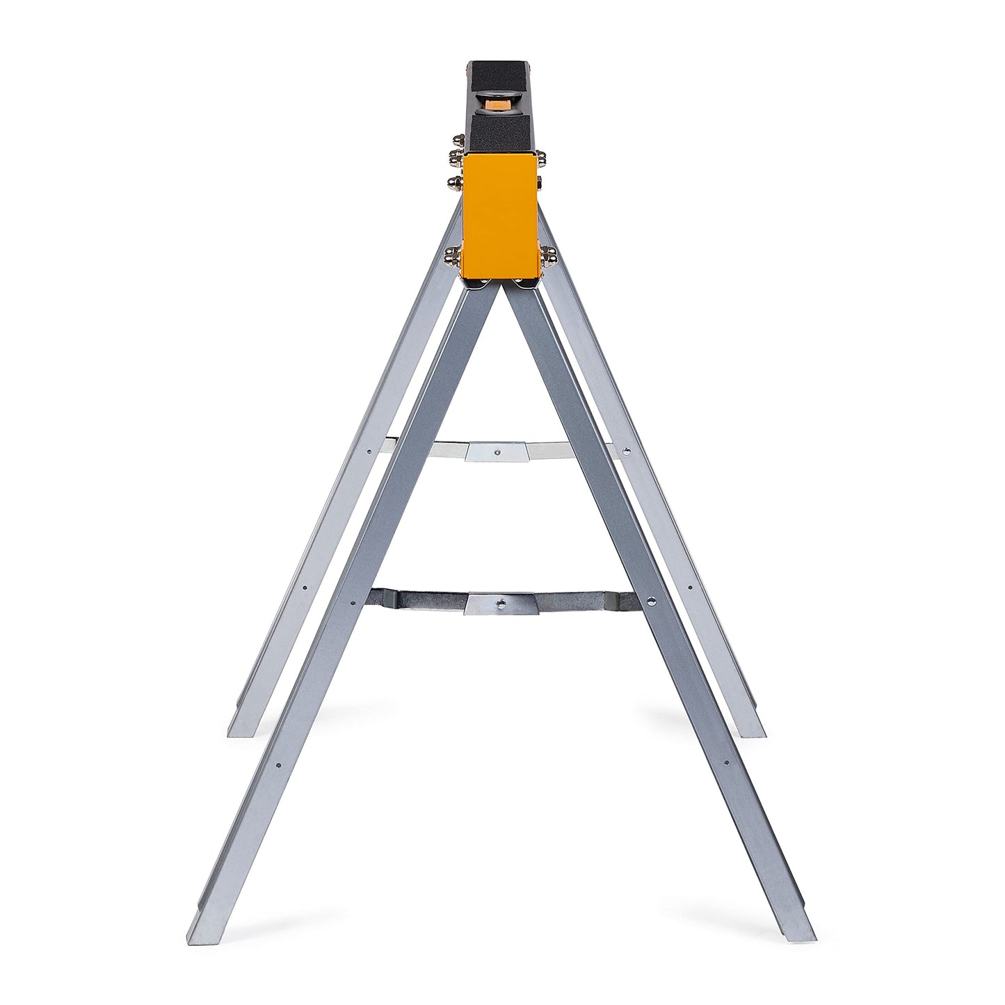 ToughBuilt - Folding Sawhorse/Jobsite Table - Sturdy, Durable, Lightweight, Heavy-Duty, 100% High Grade Steel, 1100lb Capacity, Easy Carry Handle - (TB-C300) - 1 Pack