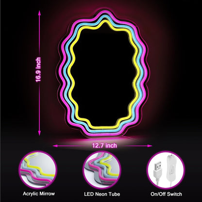 You're Like Really Pretty Neon Sign, Pink Neon Sign for Wall Decor | You're Like Really Pretty Sign for Girls Bedroom, Party, Salon - Best Gifts for Birthday, Christmas