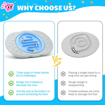 Maze Balance Board for Kids Toddlers Wobble Board for Core Balance Training