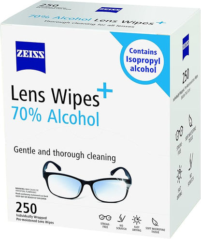 ZEISS Pre-Moistened Lens Cleaning Wipes
