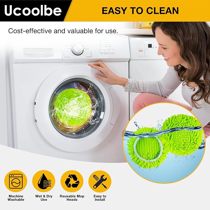 Chenille Duster Mop Head Compatible