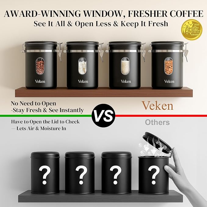 Veken Large Coffee Canister