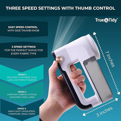 True & Tidy XL Rechargeable Fabric Shaver