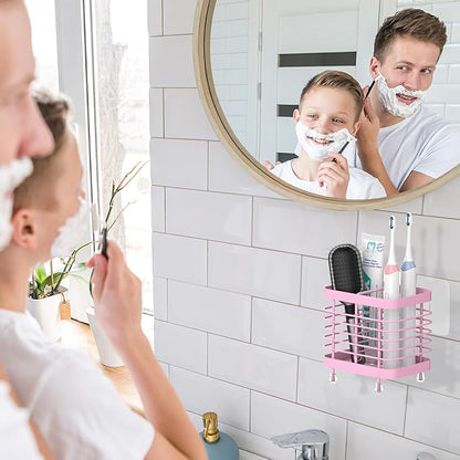 Luxspire Toothbrush Holders for Bathroom, Stainless Steel Electric Toothbrush