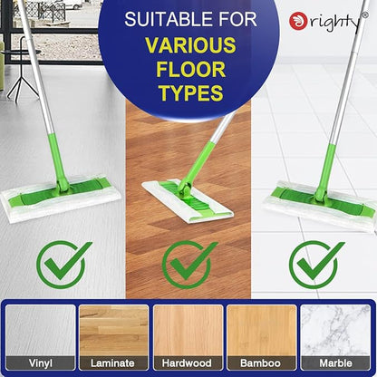 Orighty Dry Sweeping Cloths, Mop Pads Refills Compatible