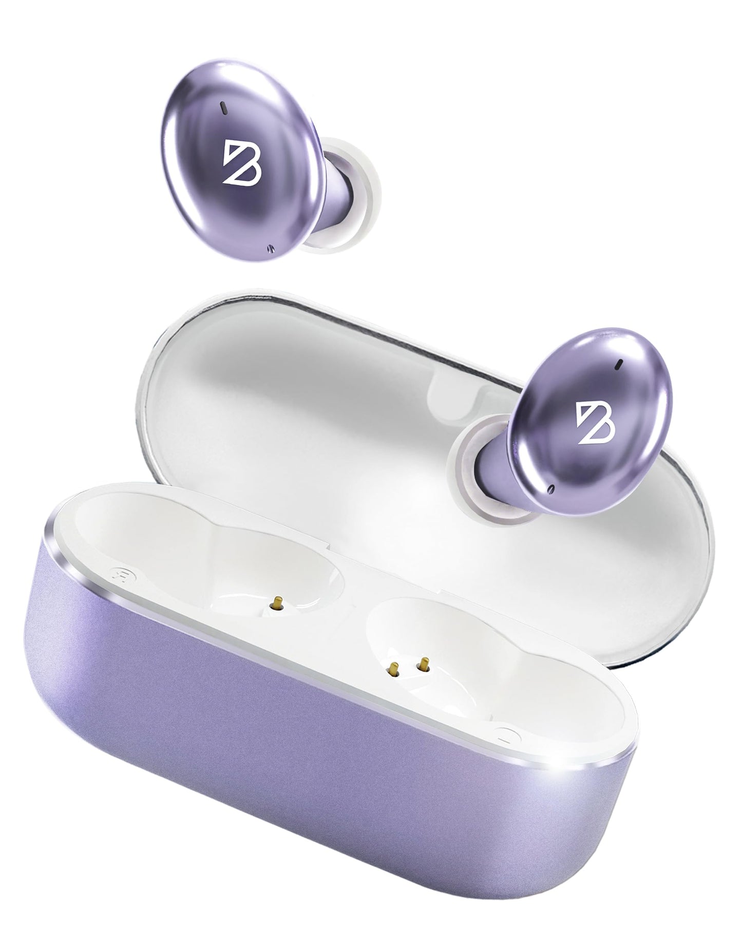 Back Bay Audio Tempo 30 Wireless Earbuds for Small Ears - Award-Winning Sound, Sweatproof Bluetooth Earbuds, Comfortable Ear Buds for Women, Purple Earphones Small Ear Canals, Long Battery Headphones