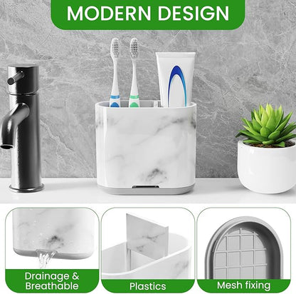 Chintu Toothbrush Holders, 2 Slots Tooth Brush Holder