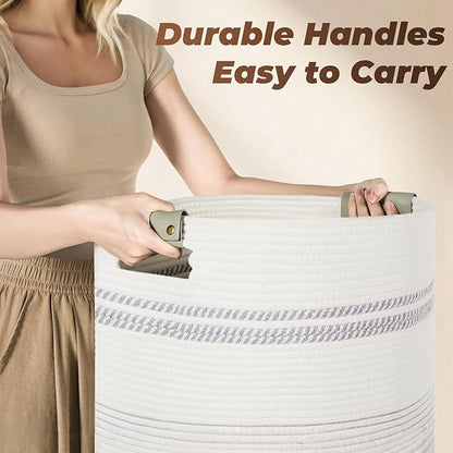 Laundry Basket with Handles