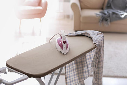 Encasa XO Ironing Board Cover and Pad 49"x18" - 4mm Felt Wide Iron Board Cover
