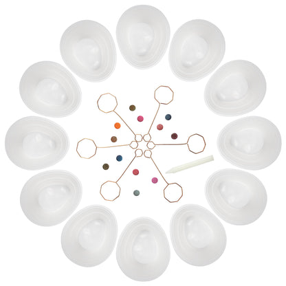 PAAS Megga Color Cups Egg Decorating Kit: Dye 12 Eggs at The Same Time!