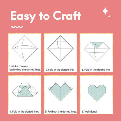 Japanese Origami Paper Set - 120 Sheets - Traditional 6x6 Folding Kit Featuring Floral, Animal, Aztec, Geometric Designs for Kids and Adults