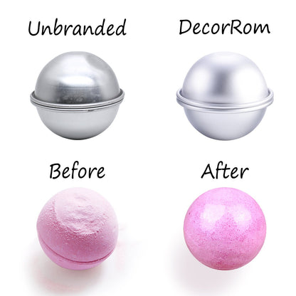 Bath Bomb Mold Set with Soap Colorant,Shrink Wrap Bags - Food Grade Skin Safe Soap Dye for DIY Bath Bomb Making Supplies Kit - Liquid Bath Bomb Dye for Soap Coloring - with Instructions