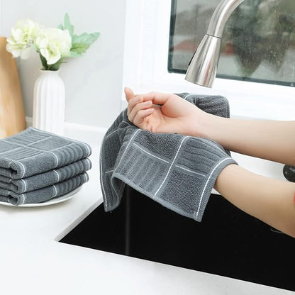 Glynniss Kitchen Towels and Dishcloths Set, Dish Towels and Dish Rags