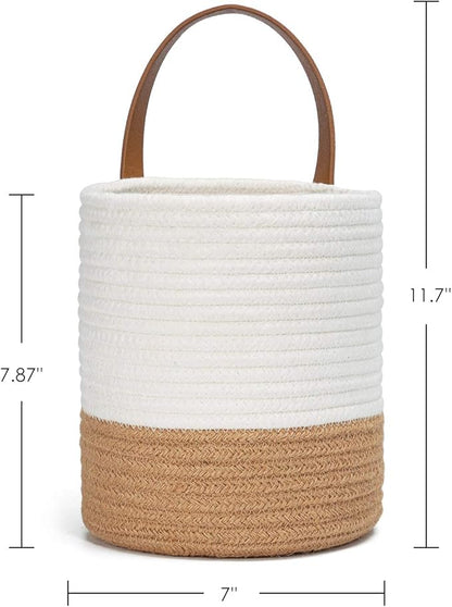 Goodpick 2pack Jute Rope Hanging Basket