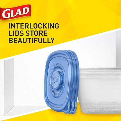 Glad GladWare To Go Snack Food Storage Containers