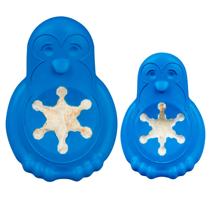 PetSafe Chilly Penguin, Freezable Dog Toy for Small Dogs, Fill and Freeze, Frozen Dog Toy to Fill with Treats, French Vanilla Scented, Interactive Pet Puzzle for Boredom or Separation Anxiety, Small