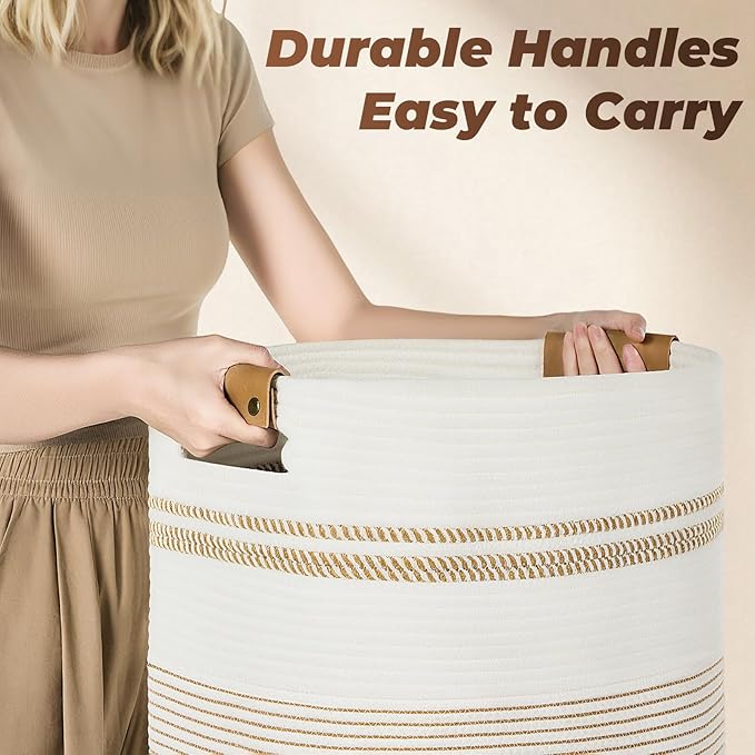 Laundry Basket with Handles