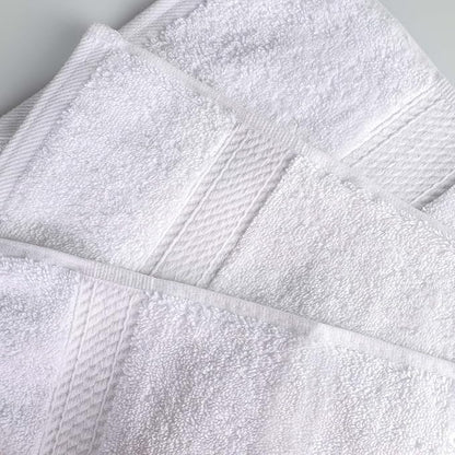 SUPERIOR Egyptian Cotton Pile 8 Piece Towel Set, Includes 2 Bath, 2 Hand