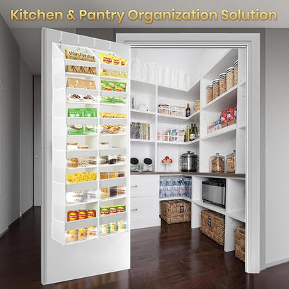 HOMELUX THEORY UPGRADED 6 Tiers Over The Door Organizer Hanging