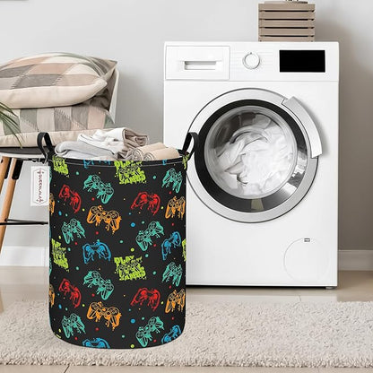 QUEENLALA Large Storage Basket, Laundry Hamper/Bathroom/Home Decor/Collapsible