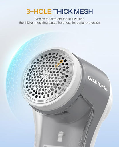 BEAUTURAL Fabric Shaver, Rechargeable Lint Remover