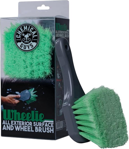 Chemical Guys Wheelie All Exterior Surface and Wheel Brush, Wheel Cleaner Brush
