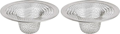 Danco 88820 2 in. Mesh Bathroom Lavatory Sink Strainer, Stainless Steel