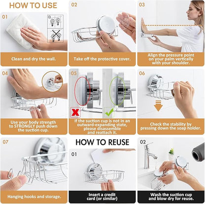 LEVERLOC Soap Holder Shower