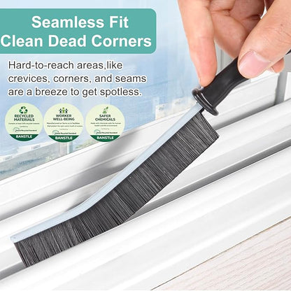 Crevice Cleaning Brush，Hard-Bristled Grout Brush，2026 New Multifunctional Gap
