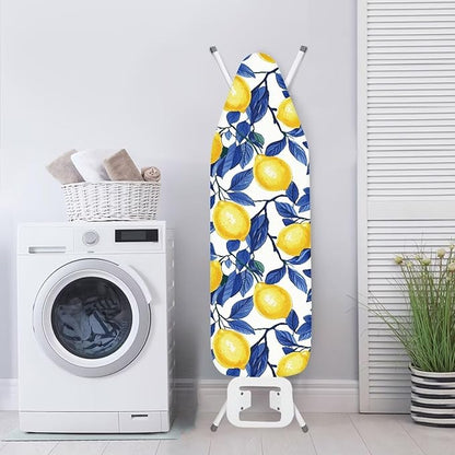 Cute Lemon Ironing Board Cover Soft Fabric Cover Standard Size Scorch Stain