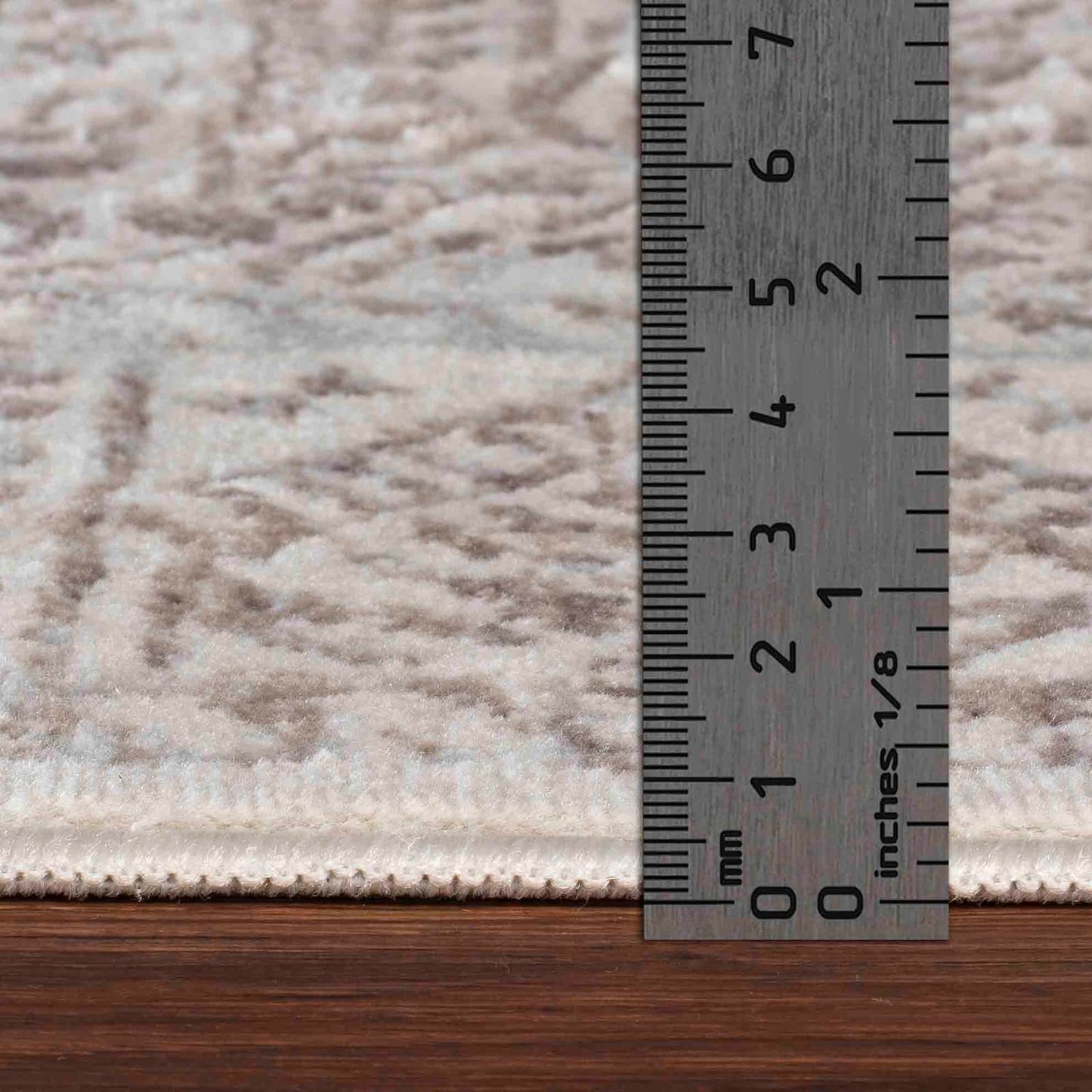 Livabliss x Galey Alix Myrtle Avenue VI Vintage Moroccan Area Rug, 6'7" x 9' (7' x 9'), Olive